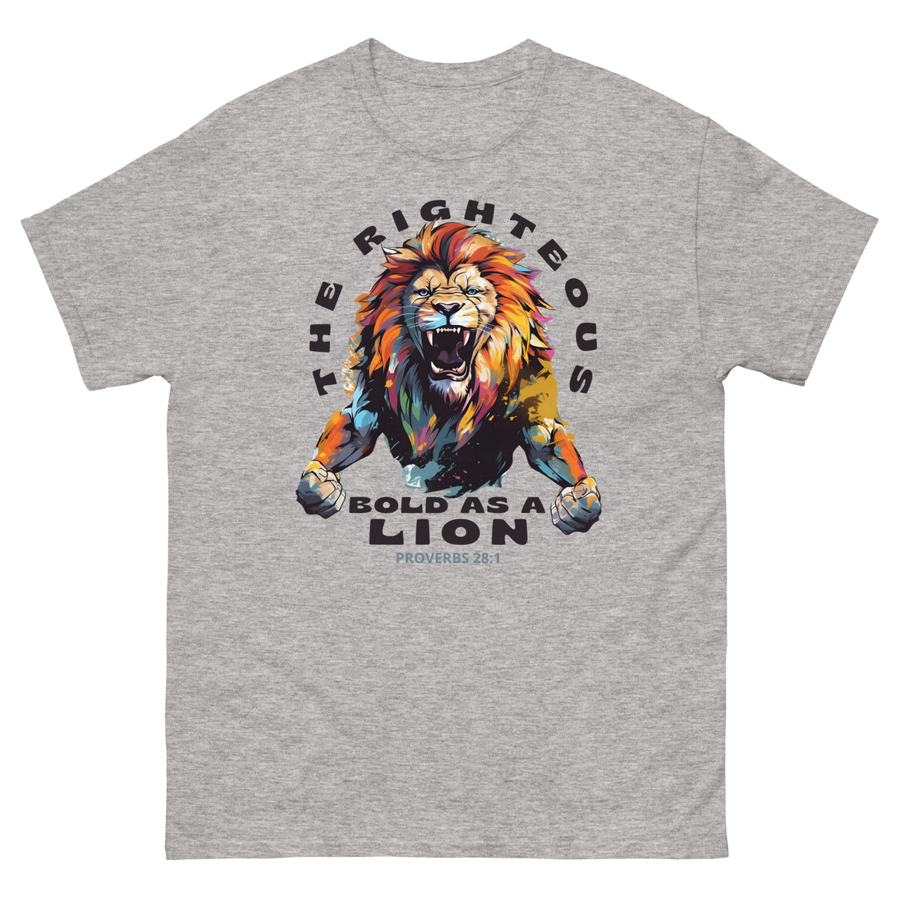 “Bold as a Lion” Men's Classic T-Shirt 5