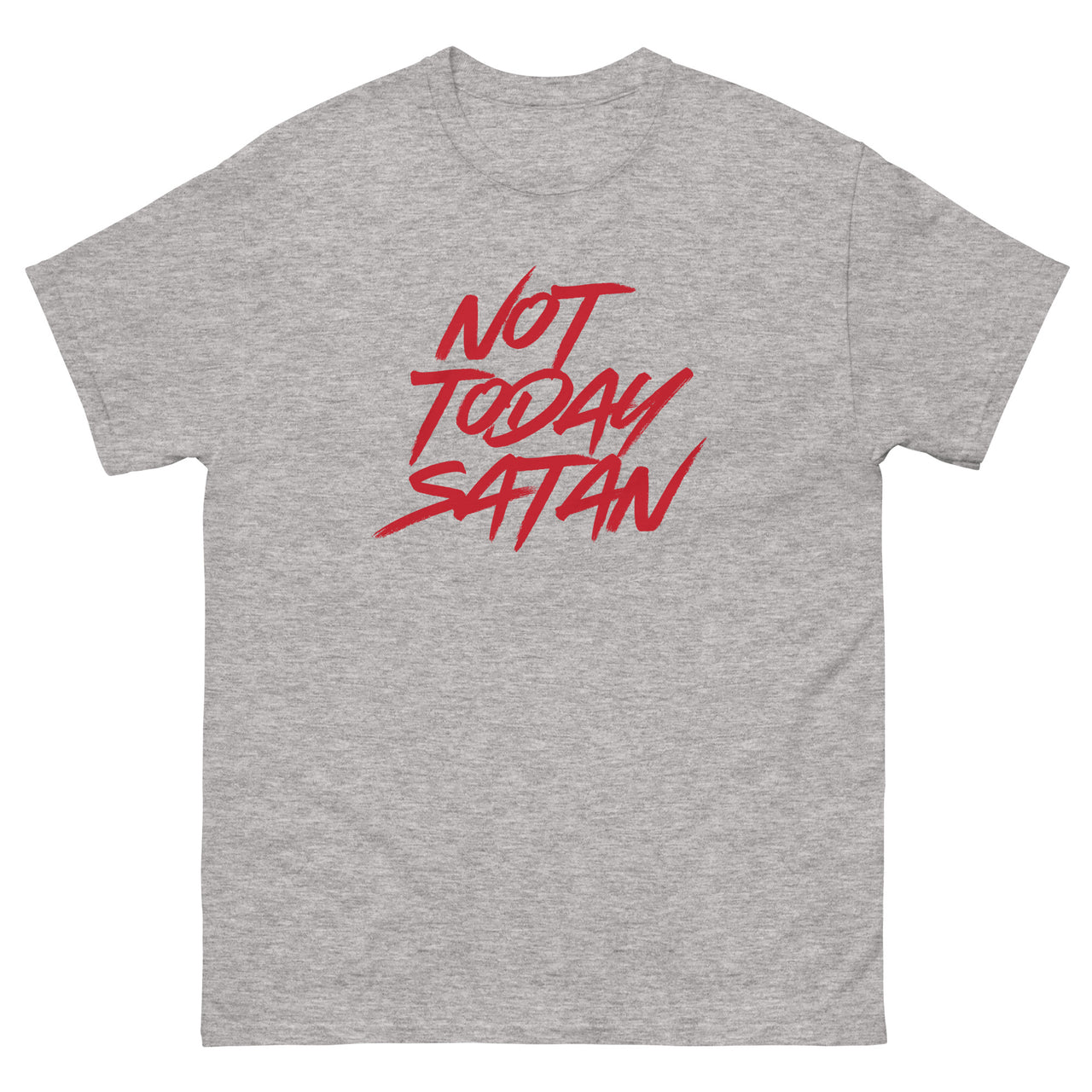 "Not Today Satan" Men's Classic T-Shirt 6