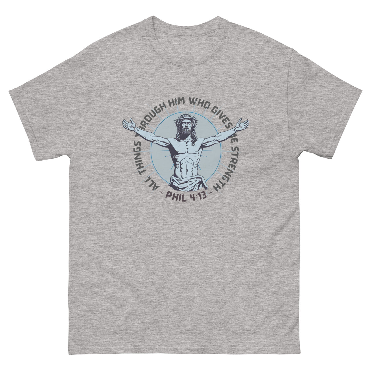 “I Can Do All Things" Men's Classic T-Shirt 6