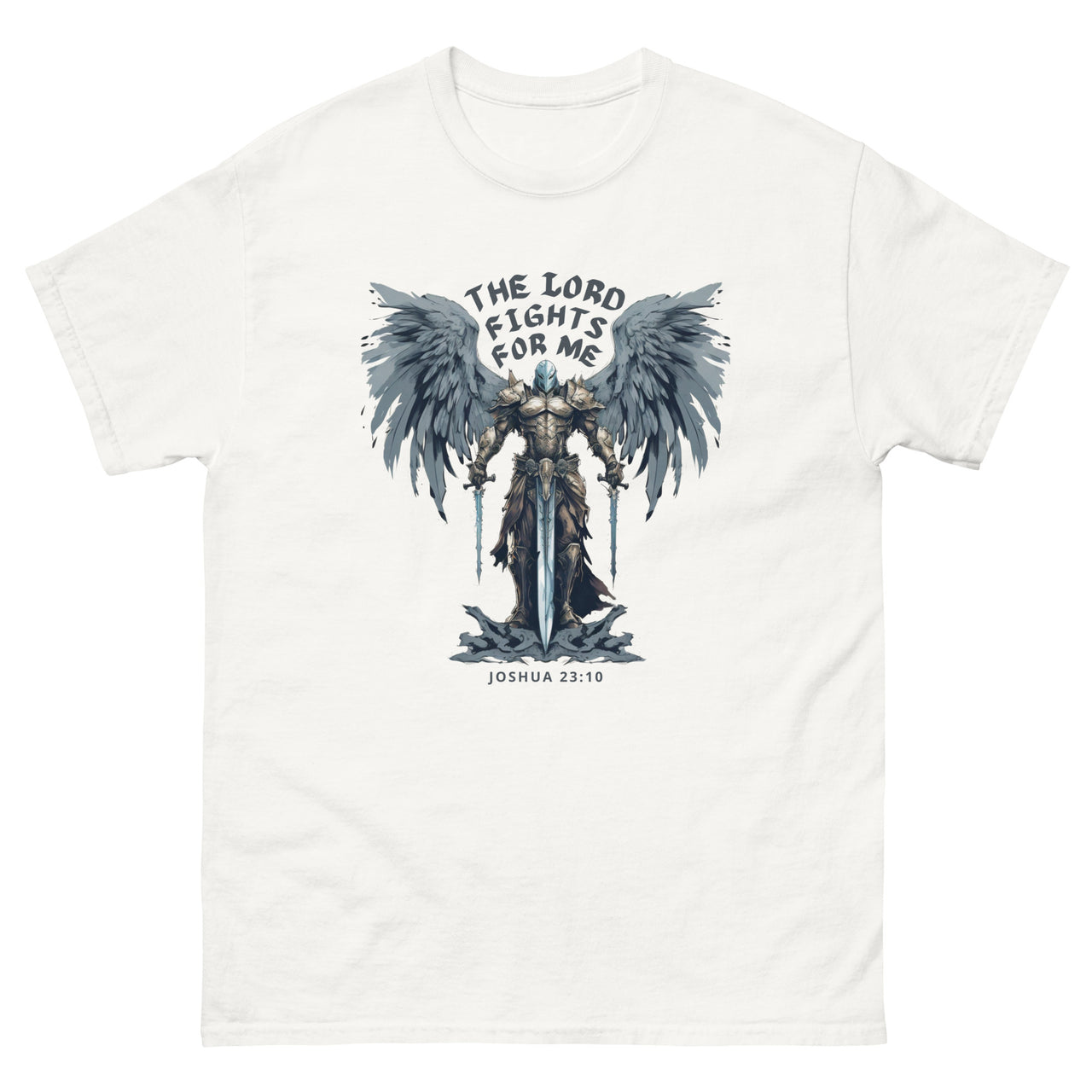 “The Lord Fights for Me” Men's Classic T-Shirt 4