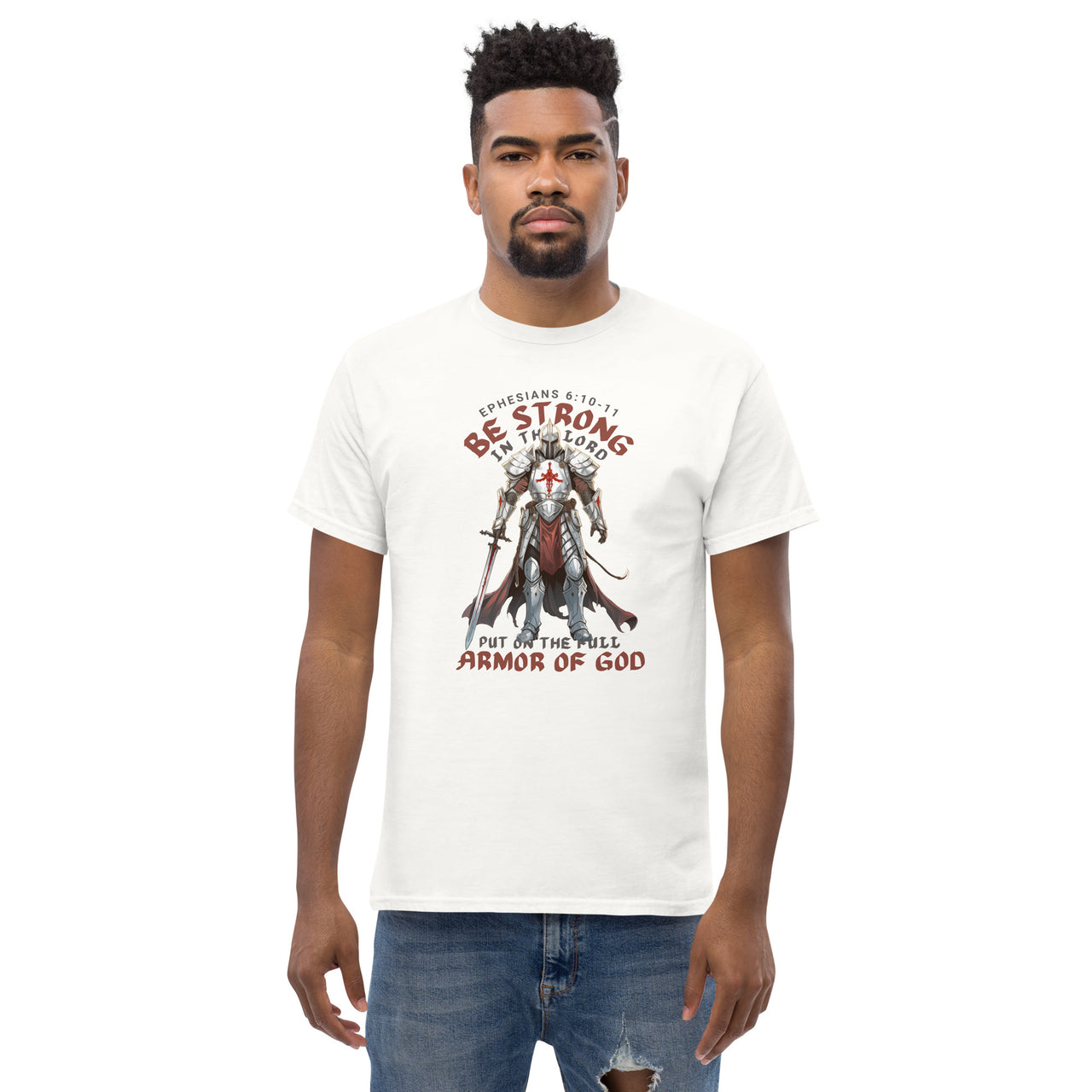 “Full Armor of God” Men's Classic T-Shirt 5