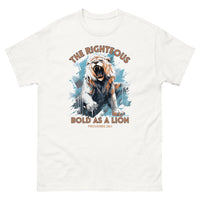 Thumbnail for “Bold as a Lion” Men's Classic T-Shirt 4