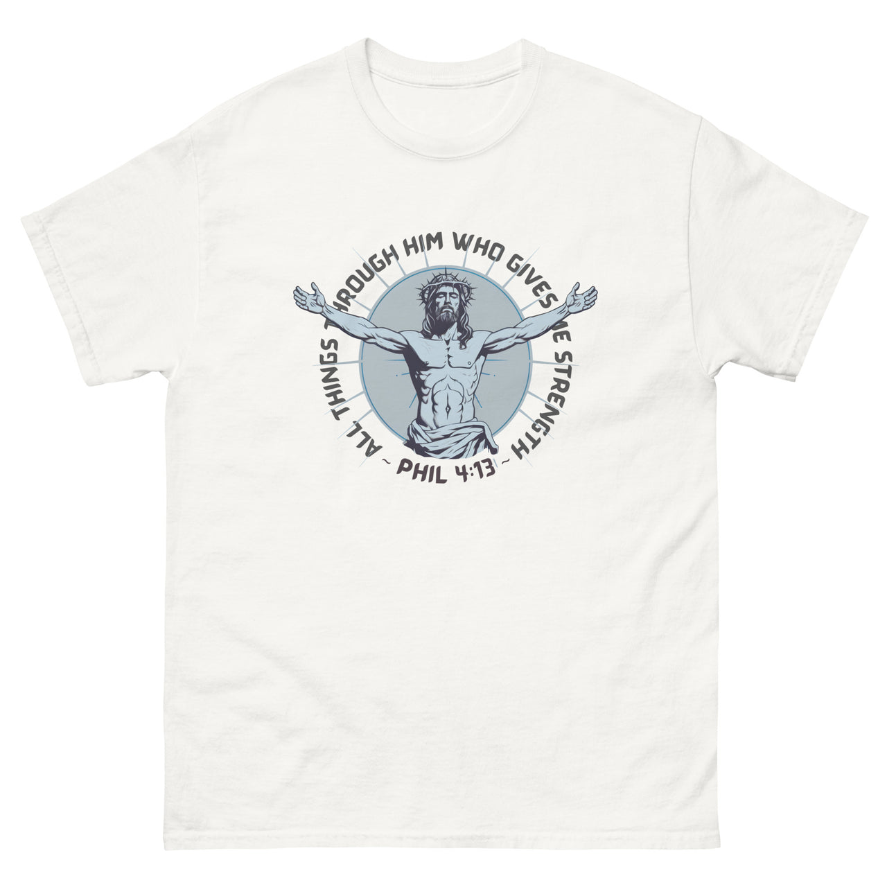 “I Can Do All Things" Men's Classic T-Shirt 6