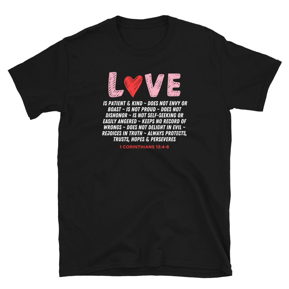 "Love Is" Unisex Softstyle T-Shirt 21