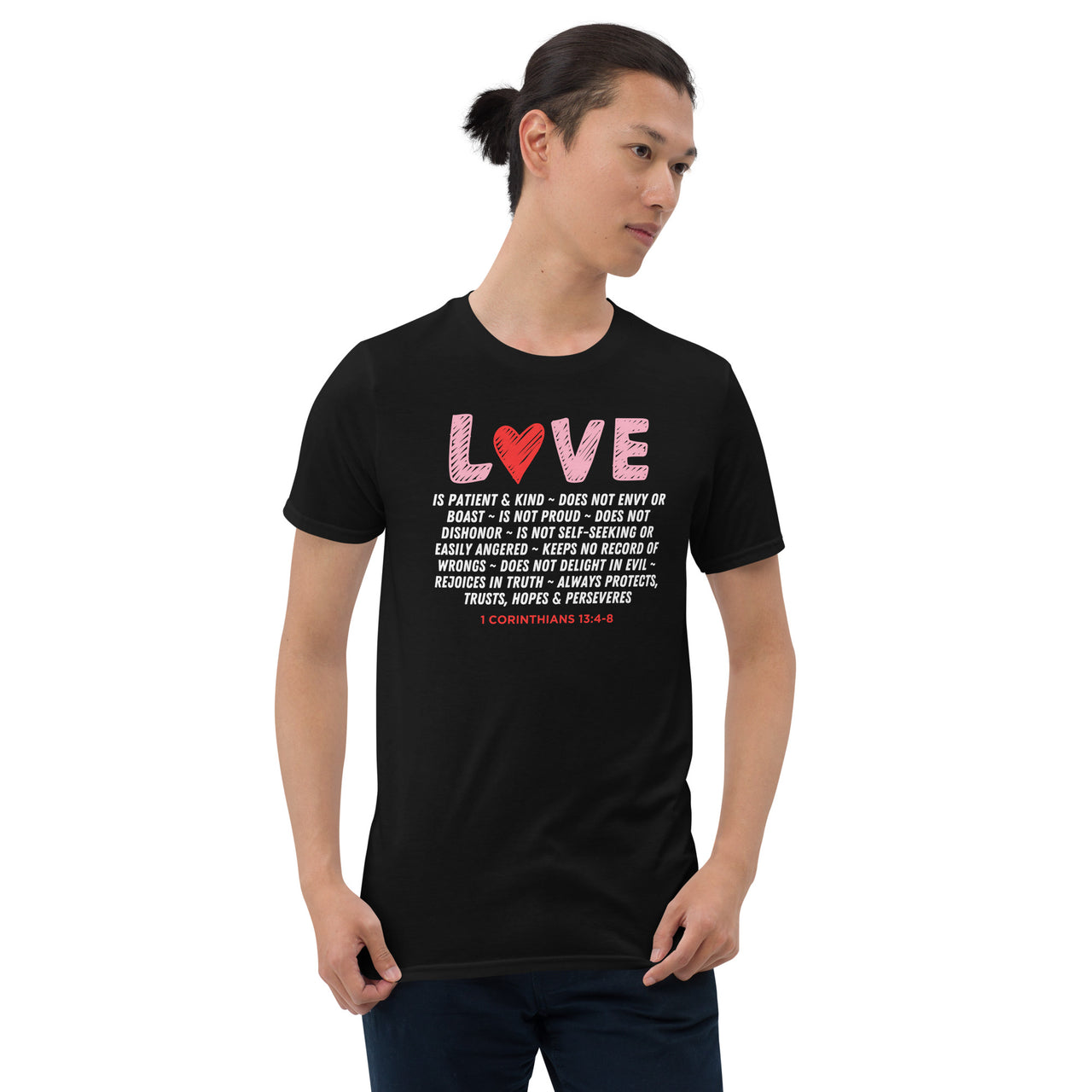 "Love Is" Unisex Softstyle T-Shirt 21