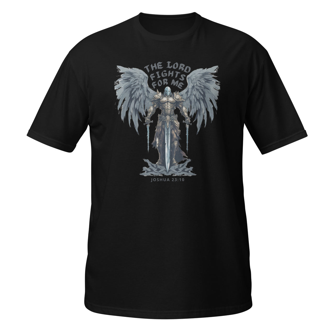 “The Lord Fights for Me”  Unisex Softstyle T-Shirt 4