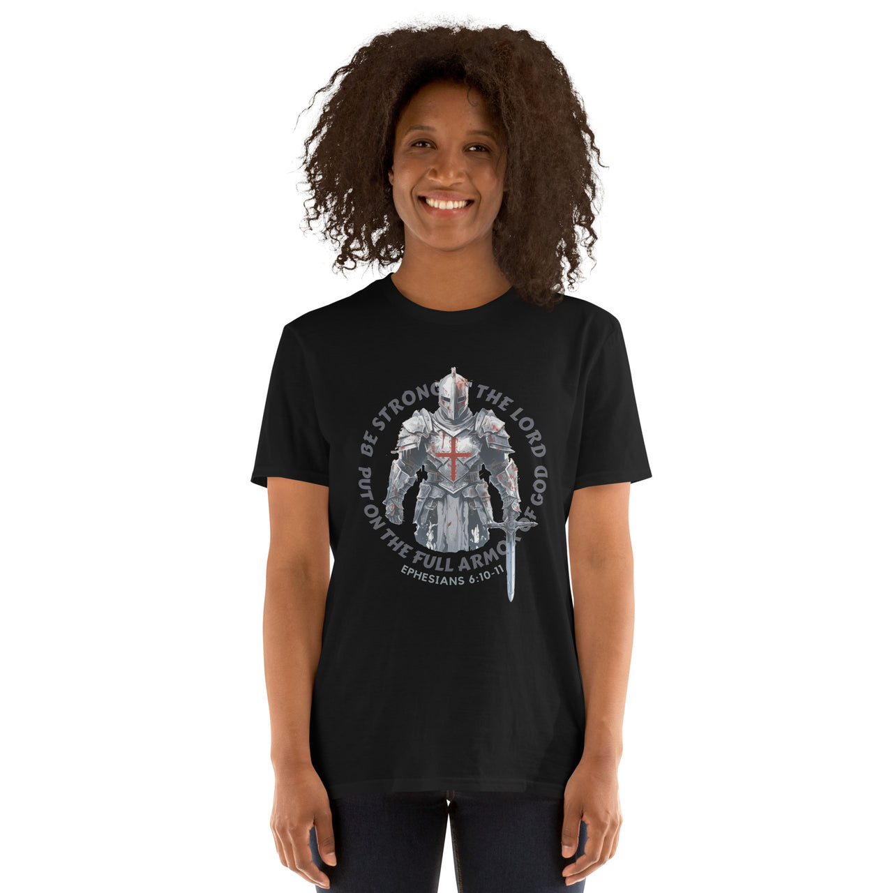 “Full Armor of God” Unisex Softstyle T-Shirt 6