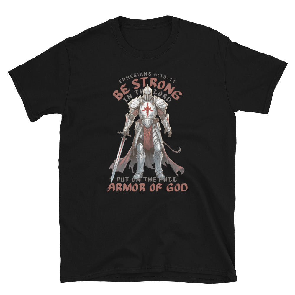 Ephesians 6-based, “Full Armor of God” Unisex Softstyle T-Shirt 5