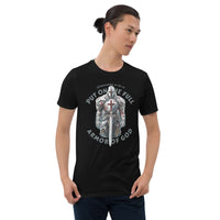 Thumbnail for Ephesians 6-based, “Full Armor of God” Unisex Softstyle T-Shirt 4