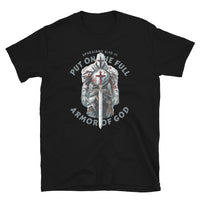 Thumbnail for Ephesians 6-based, “Full Armor of God” Unisex Softstyle T-Shirt 4