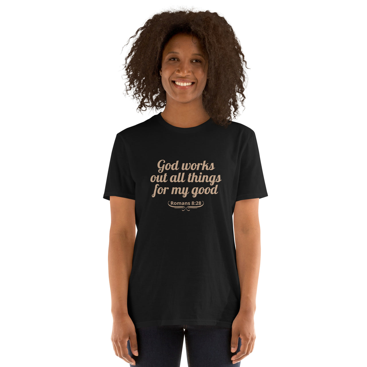 "All Things for my Good" Unisex Softstyle T-Shirt 1