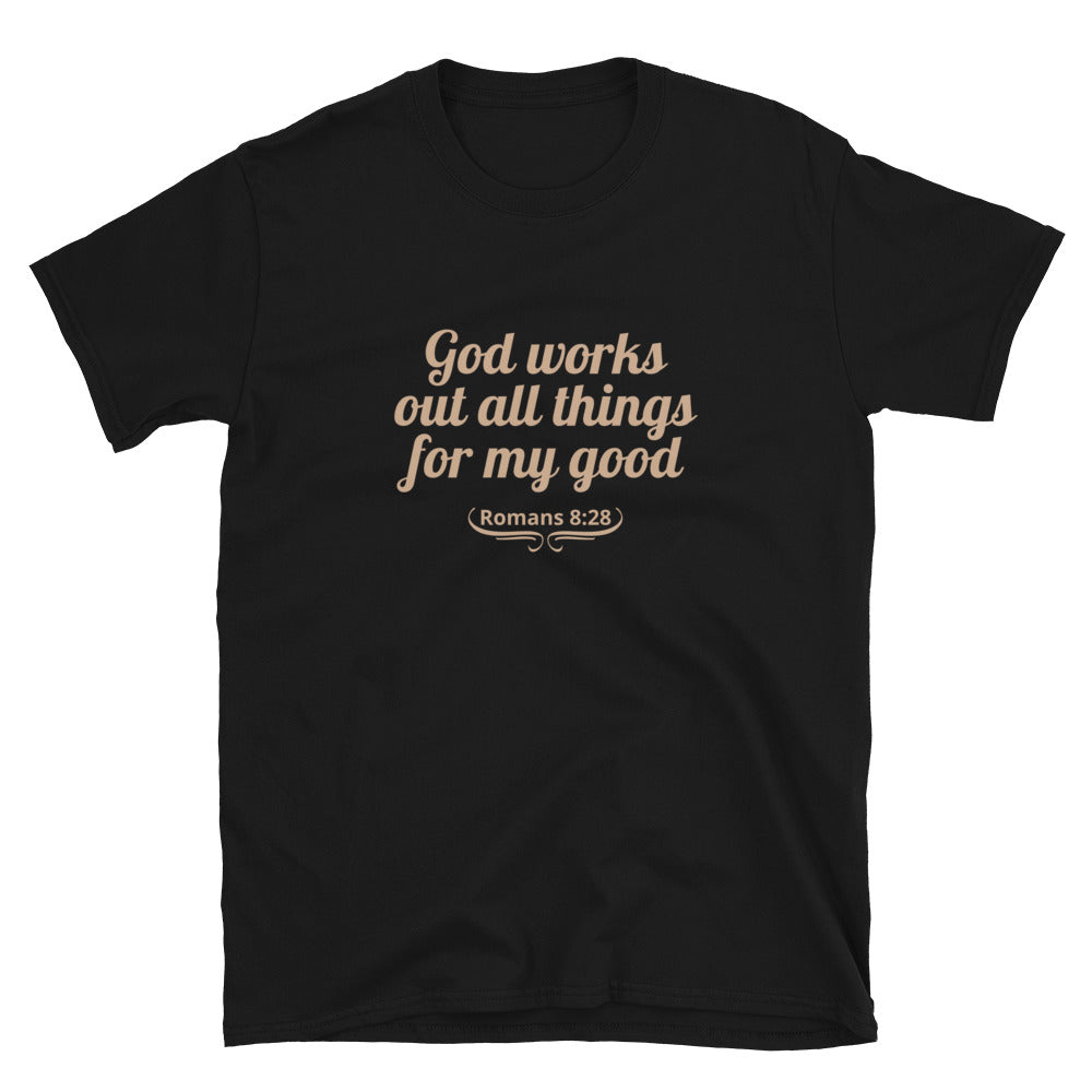 "All Things for my Good" Unisex Softstyle T-Shirt 1