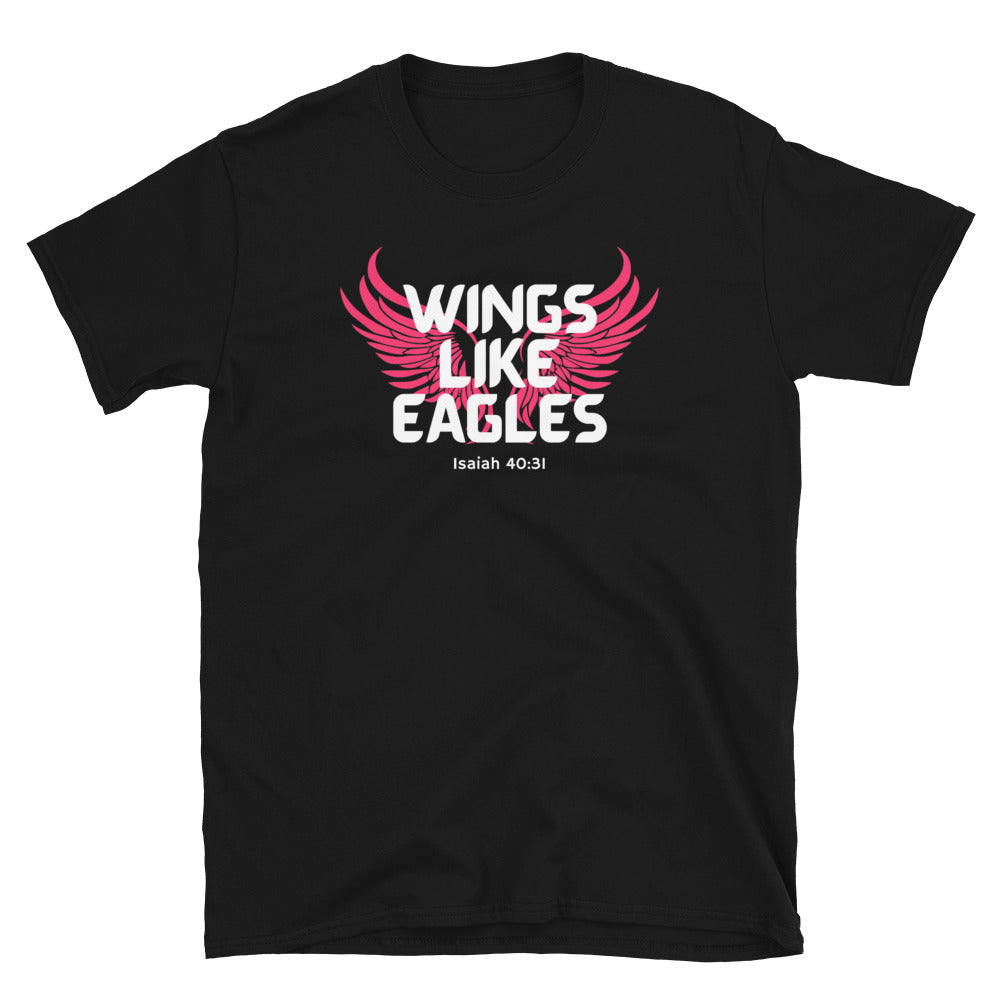 “Wings Like Eagles" Unisex Softstyle T-Shirt 8