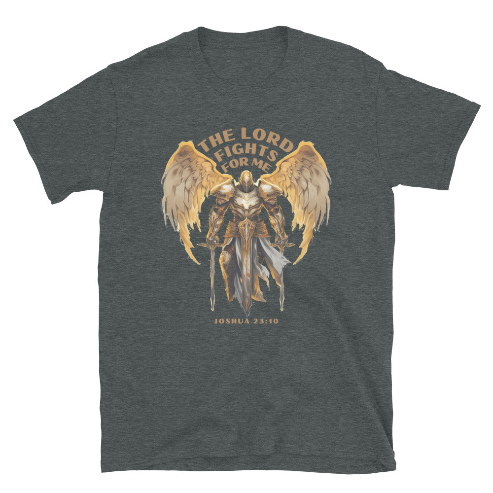 “The Lord Fights for Me”  Unisex Softstyle T-Shirt 1