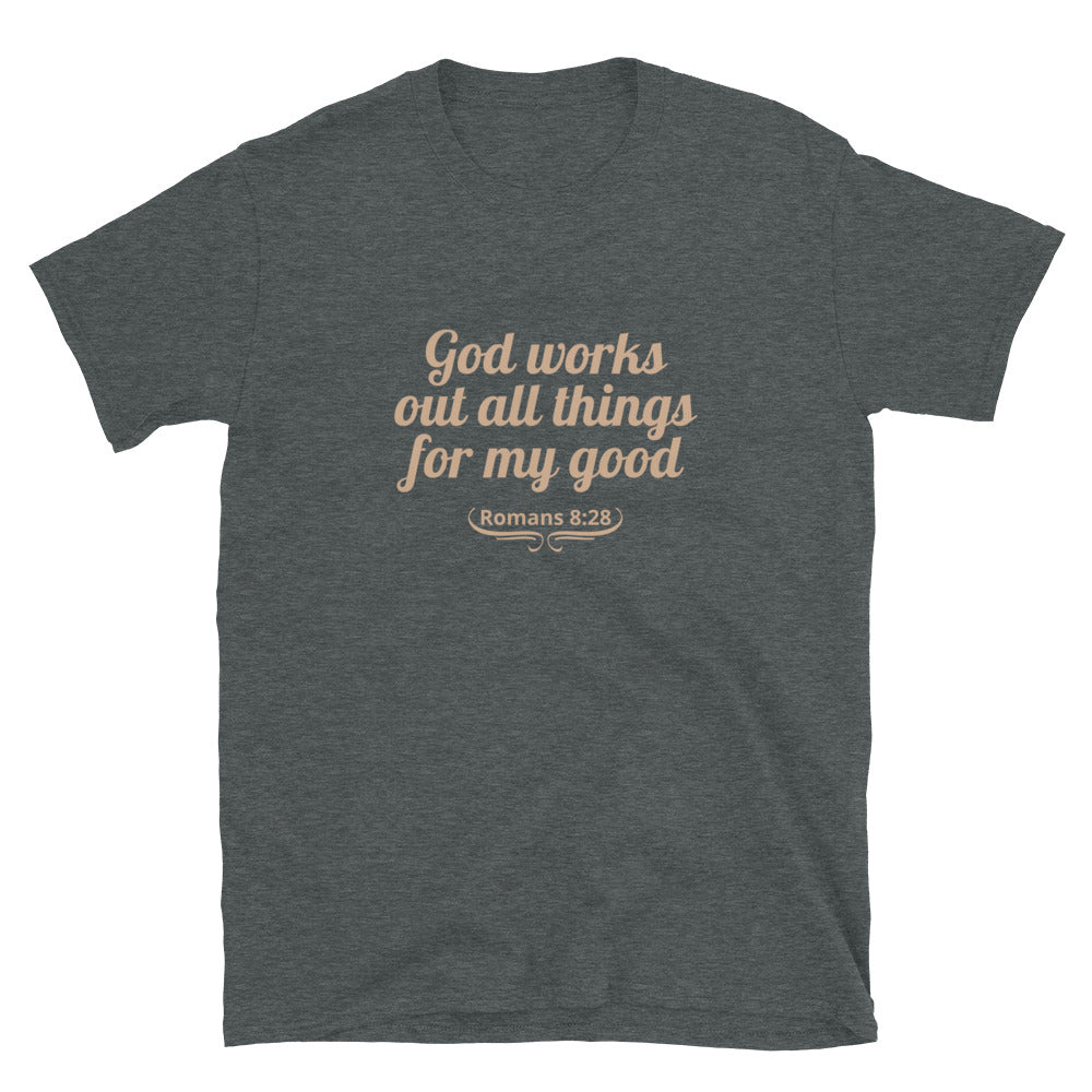 "All Things for my Good" Unisex Softstyle T-Shirt 1