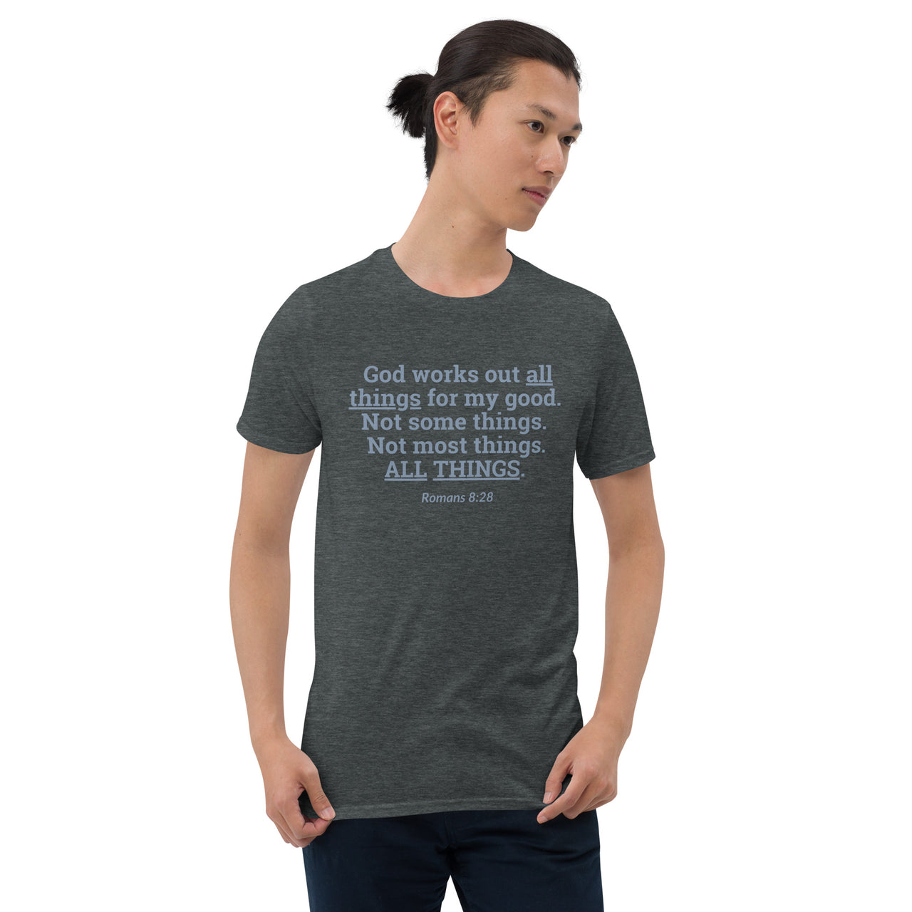 "All Things for my Good" Unisex Softstyle T-Shirt 2