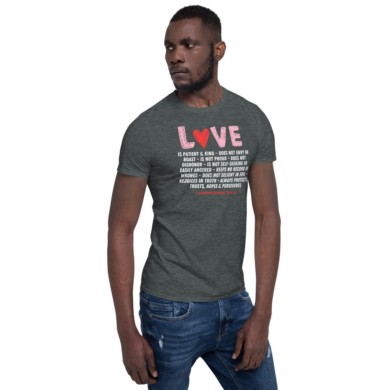 "Love Is" Unisex Softstyle T-Shirt 21