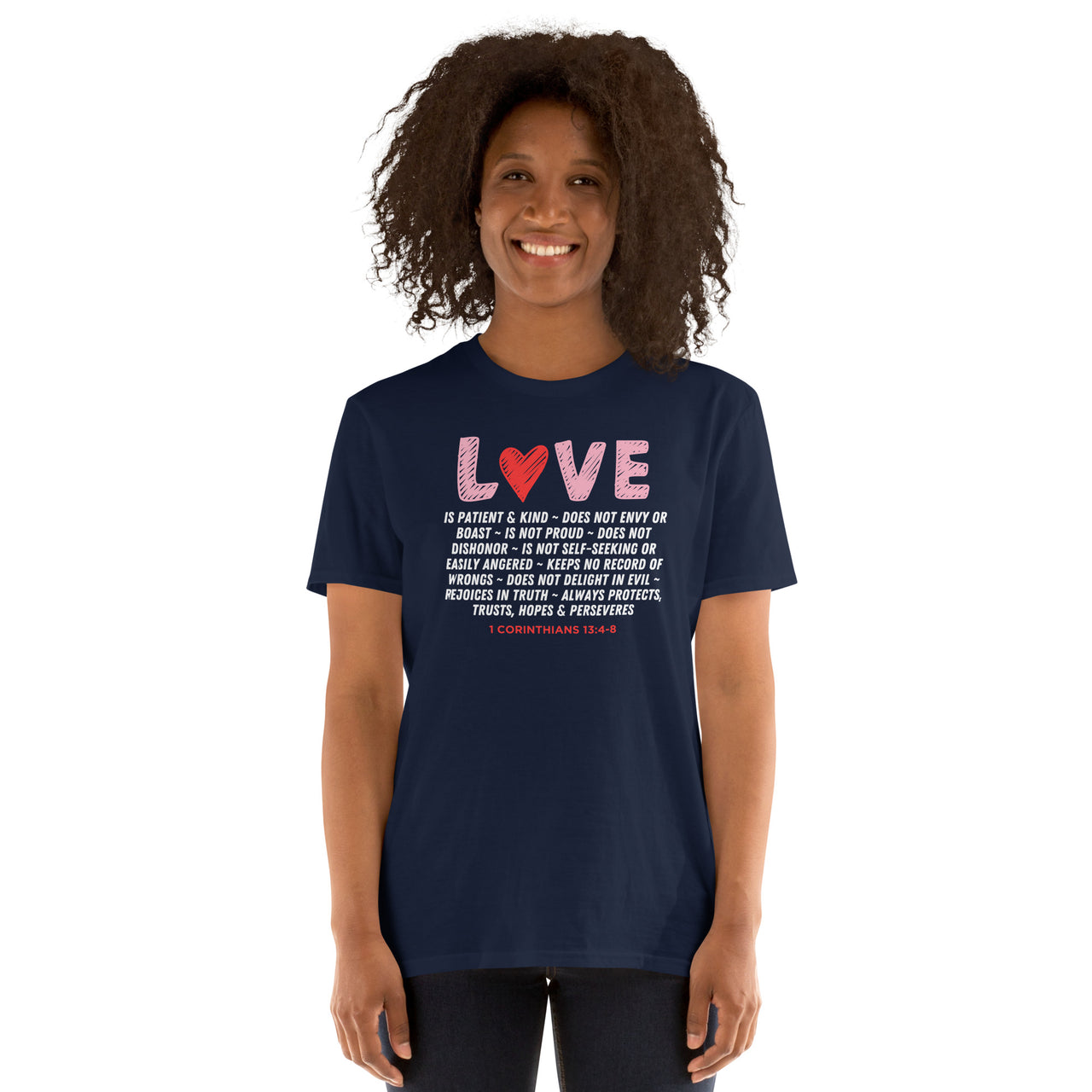 "Love Is" Unisex Softstyle T-Shirt 21