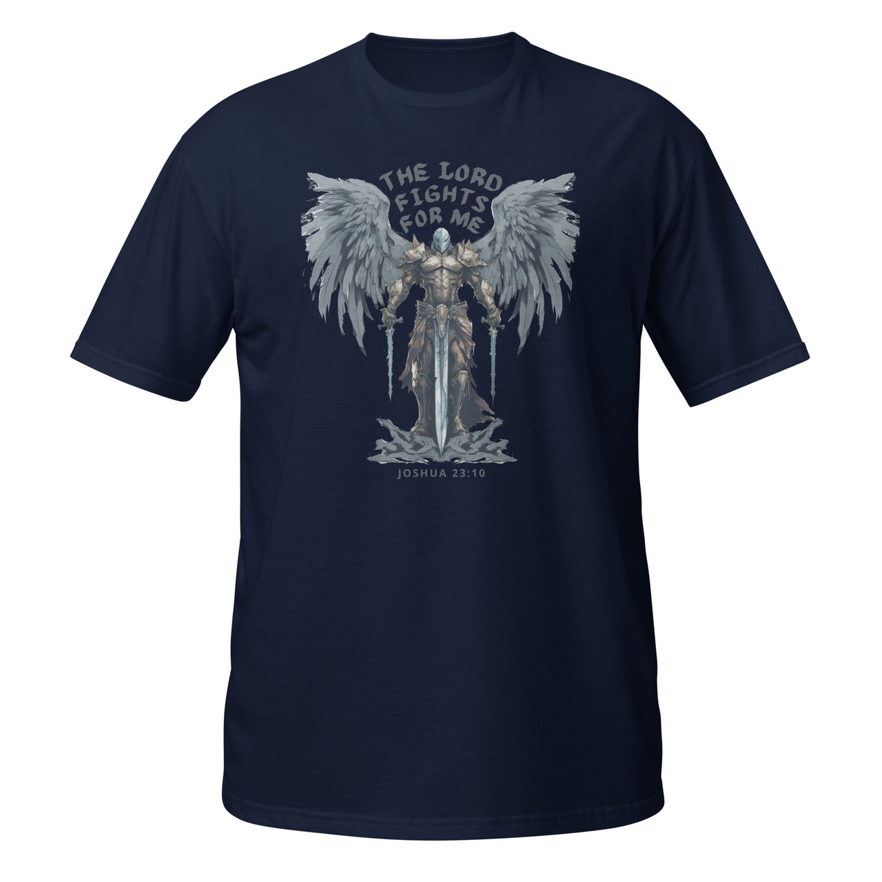 “The Lord Fights for Me” Unisex Softstyle T-Shirt 4 – ShopMDMDesigns.com