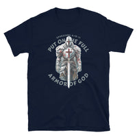 Thumbnail for Ephesians 6-based, “Full Armor of God” Unisex Softstyle T-Shirt 4