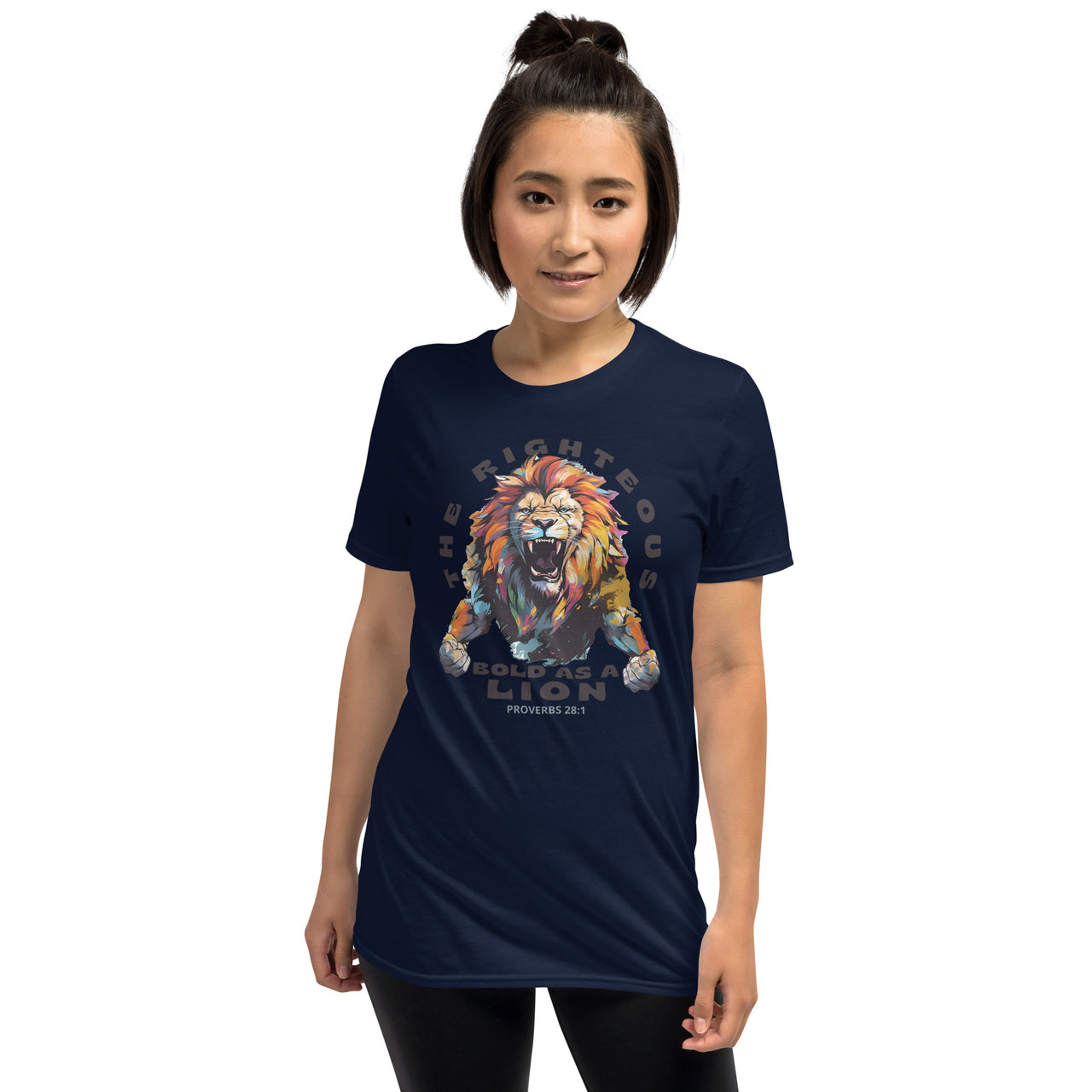 “Bold as a Lion” Unisex Softstyle T-Shirt 5