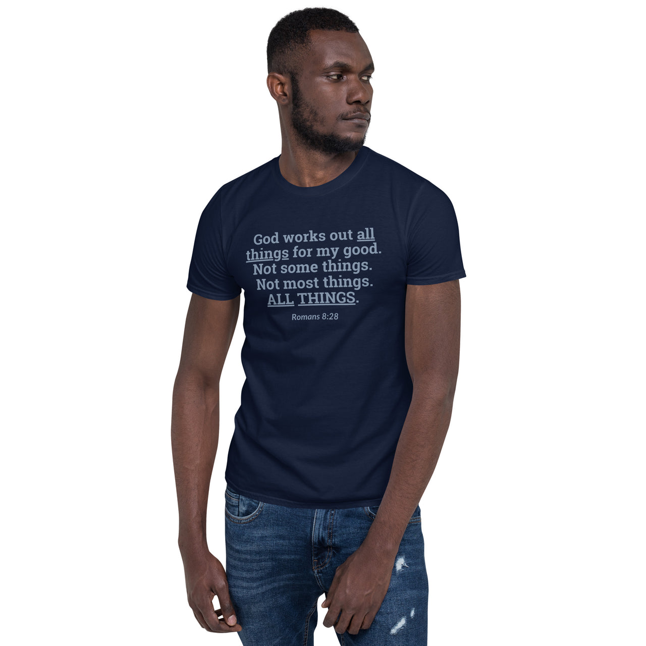 "All Things for my Good" Unisex Softstyle T-Shirt 2