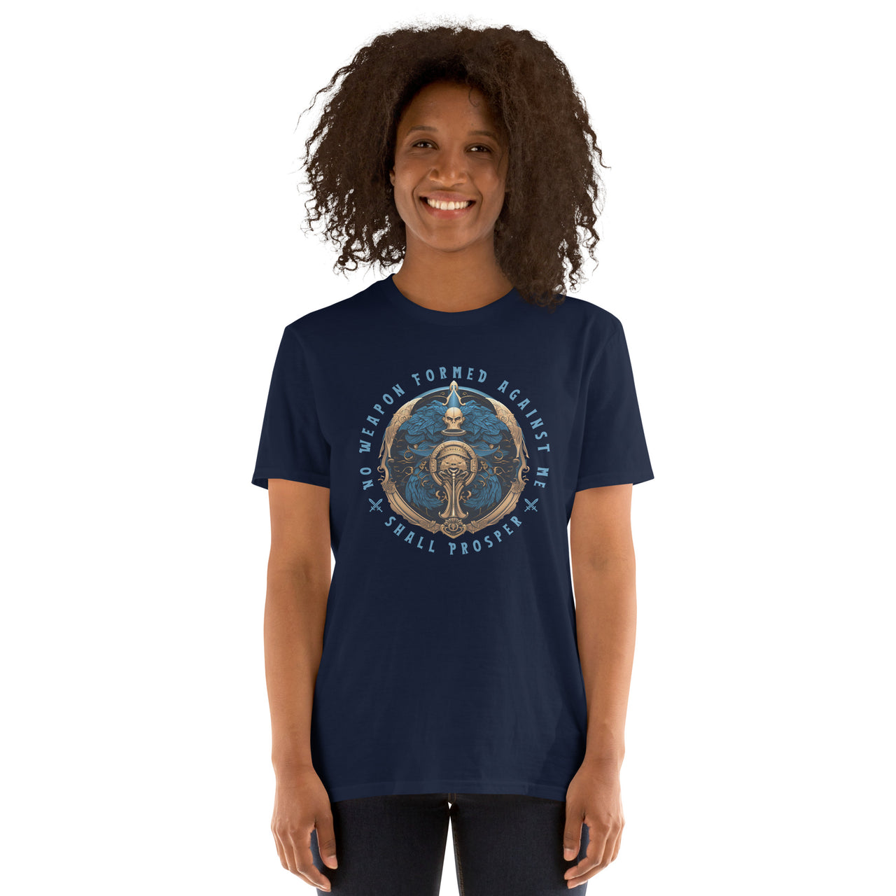 “No Weapon Formed" Unisex Softstyle T-Shirt 2