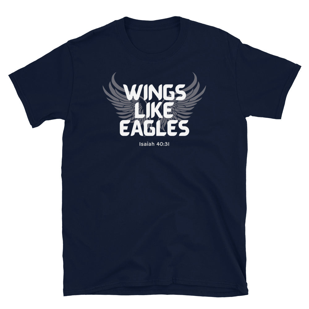 “Wings Like Eagles" Unisex Softstyle T-Shirt 10