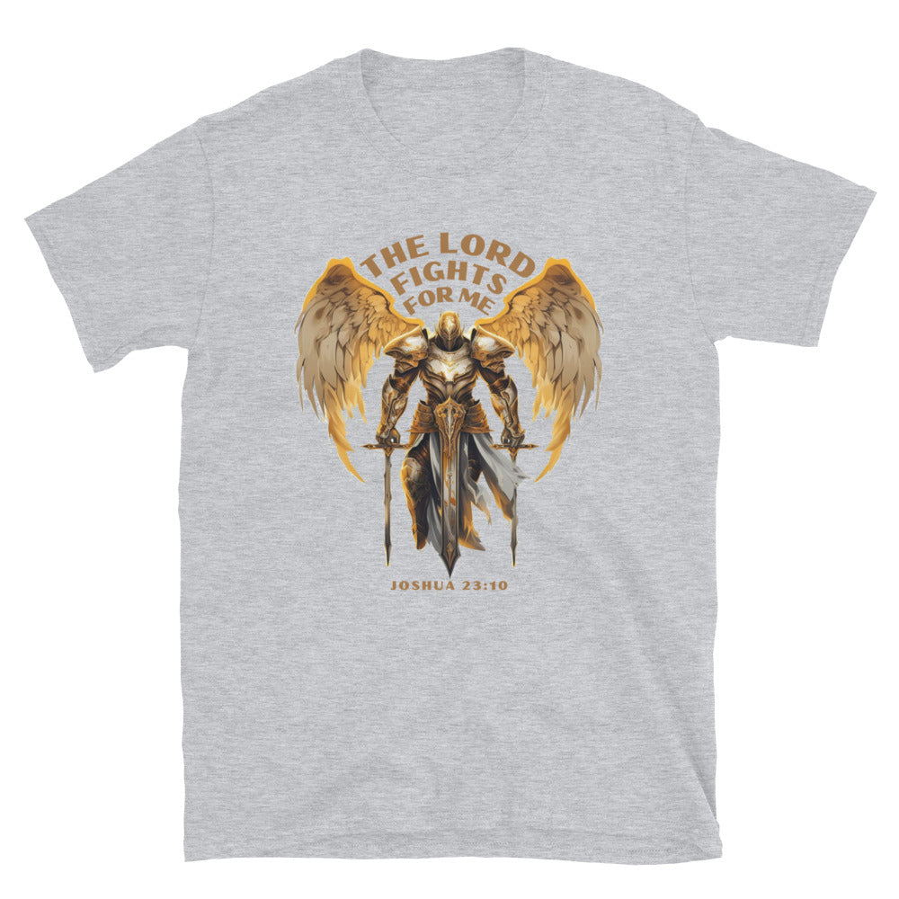 “The Lord Fights for Me”  Unisex Softstyle T-Shirt 1