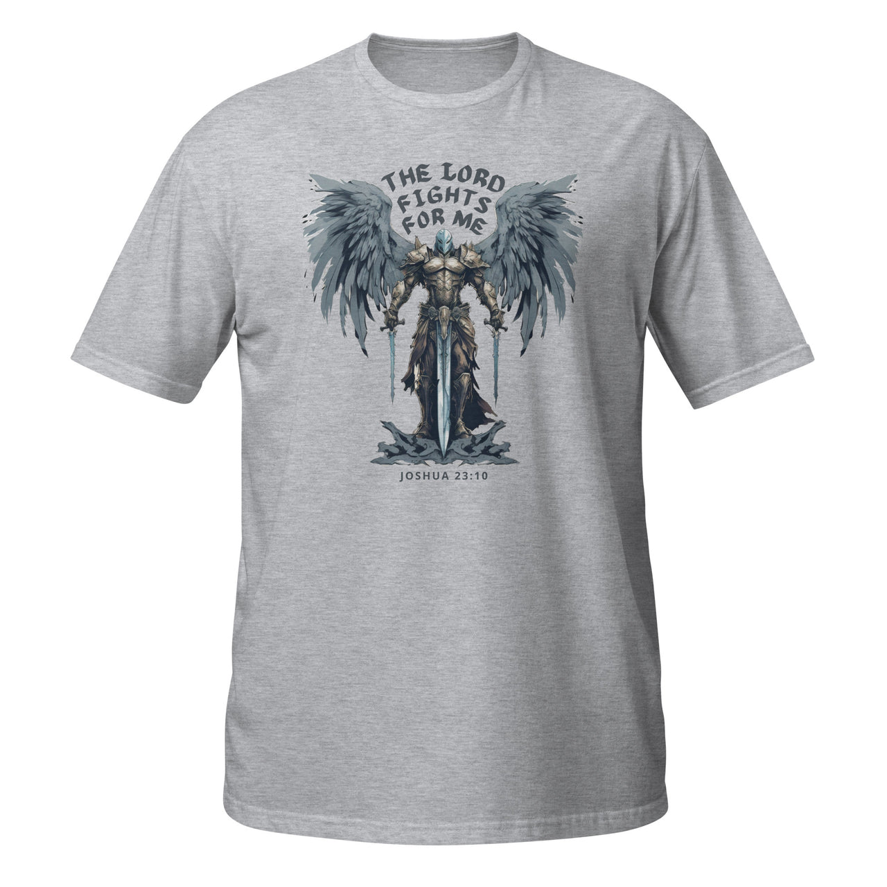 “The Lord Fights for Me”  Unisex Softstyle T-Shirt 4