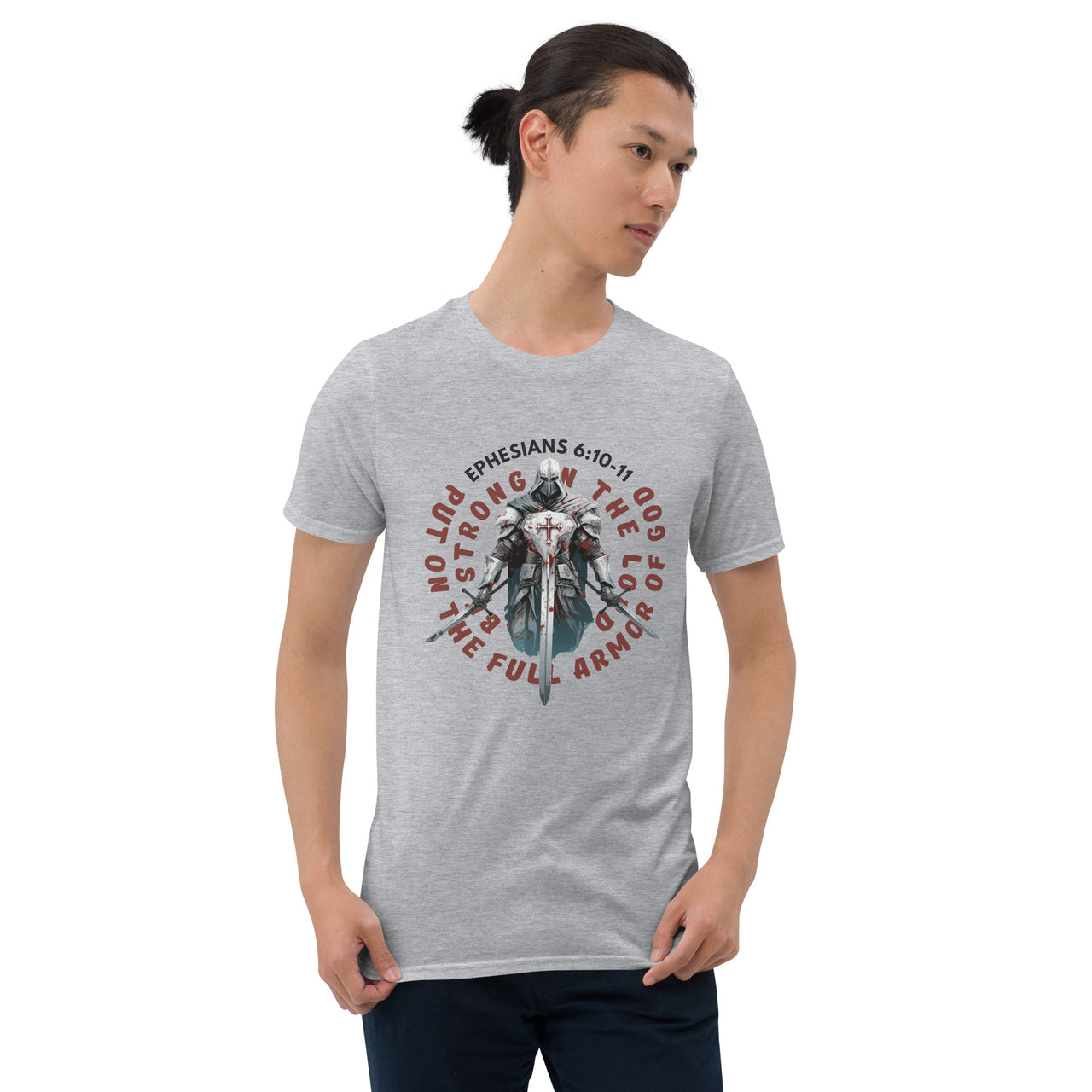 “Full Armor of God” Unisex Softstyle T-Shirt 7