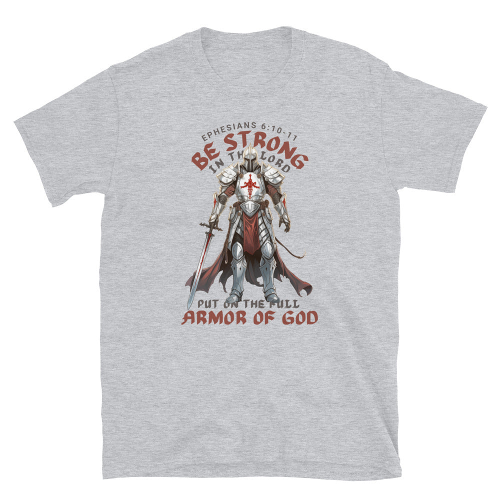 Ephesians 6-based, “Full Armor of God” Unisex Softstyle T-Shirt 5