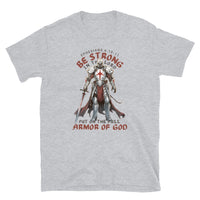 Thumbnail for Ephesians 6-based, “Full Armor of God” Unisex Softstyle T-Shirt 5