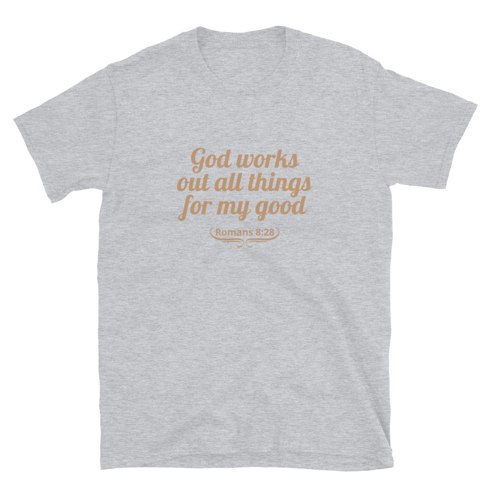 "All Things for my Good" Unisex Softstyle T-Shirt 1