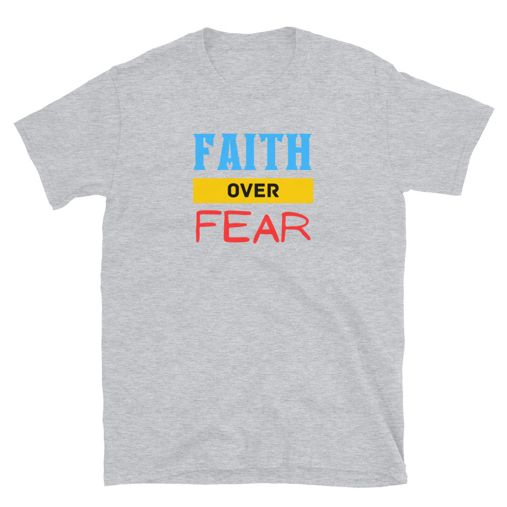 “Faith Over Fear” Unisex Softstyle T-Shirt 3