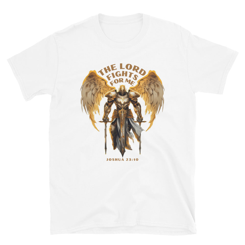 “The Lord Fights for Me”  Unisex Softstyle T-Shirt 1