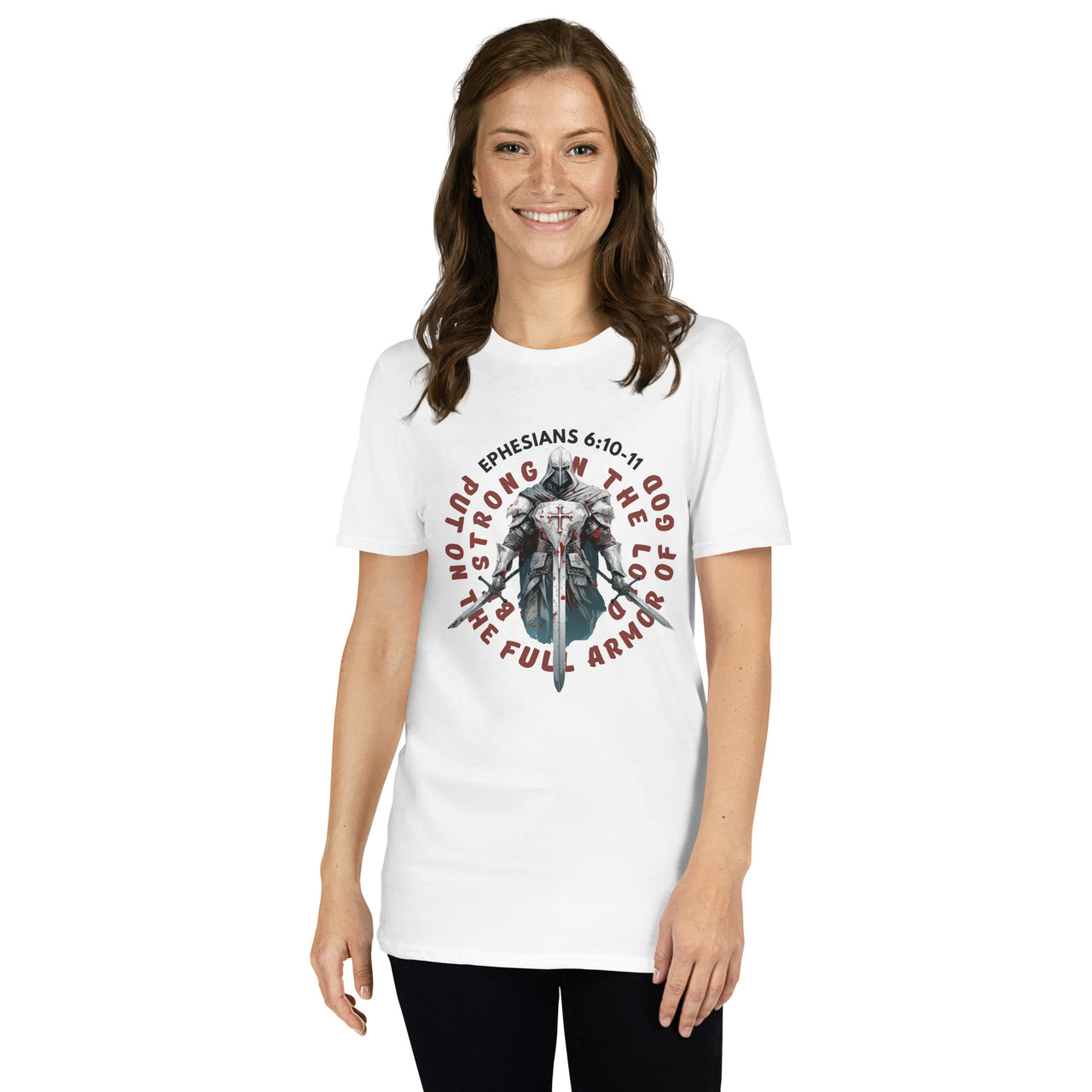 “Full Armor of God” Unisex Softstyle T-Shirt 7