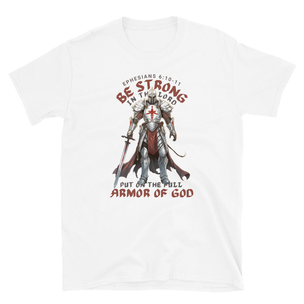 Ephesians 6-based, “Full Armor of God” Unisex Softstyle T-Shirt 5