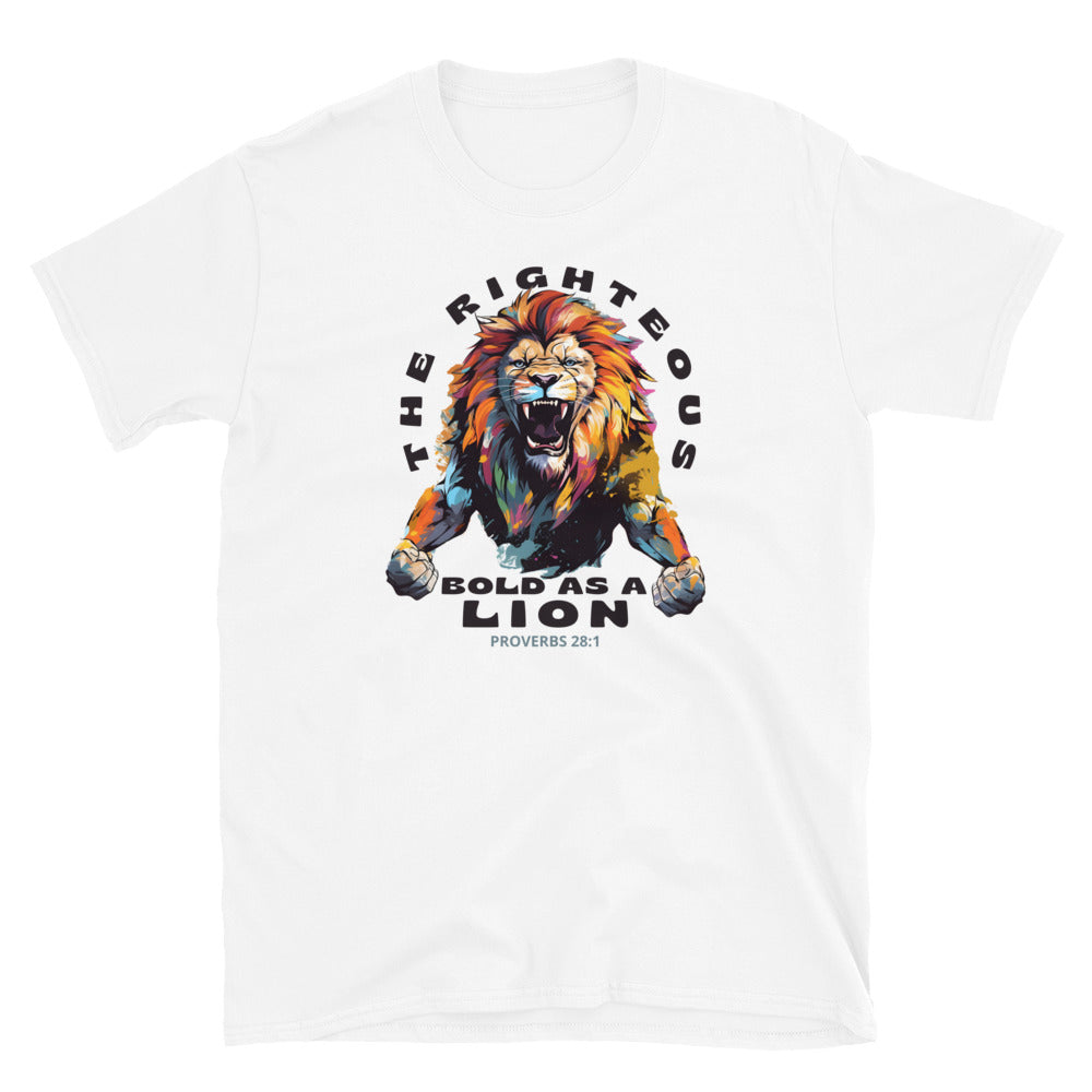 “Bold as a Lion” Unisex Softstyle T-Shirt 5