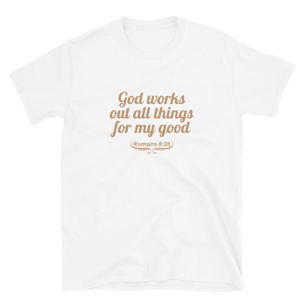 "All Things for my Good" Unisex Softstyle T-Shirt 1