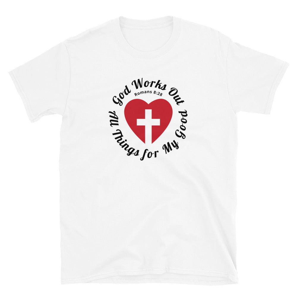 "All Things for my Good" Unisex Softstyle T-Shirt 9