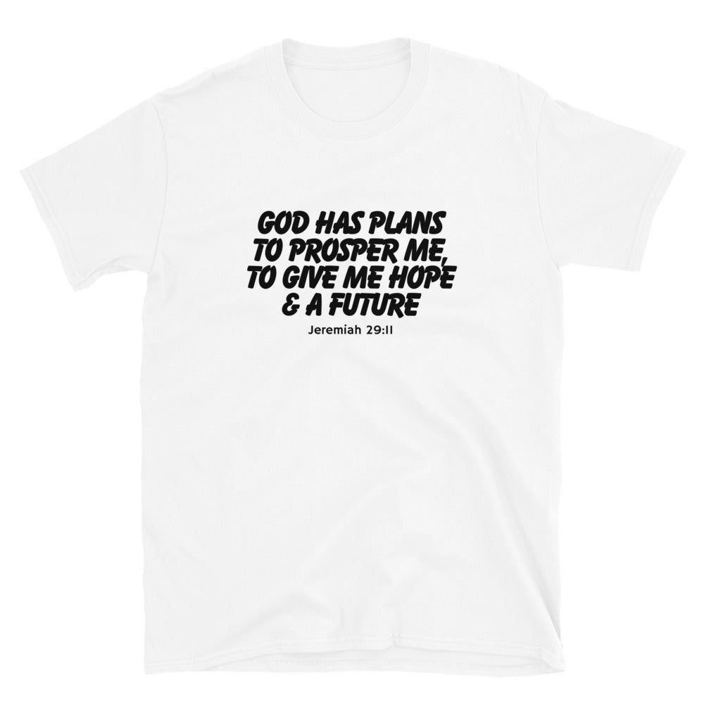 “Plans to Prosper Me” Unisex Softstyle T-Shirt 3