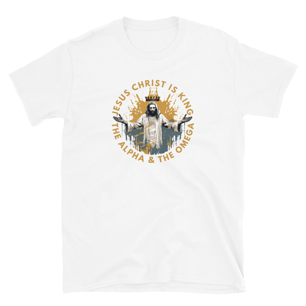 “Alpha and Omega” Unisex Softstyle T-Shirt 3