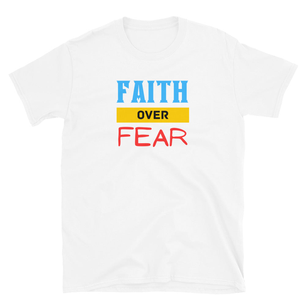 “Faith Over Fear” Unisex Softstyle T-Shirt 3