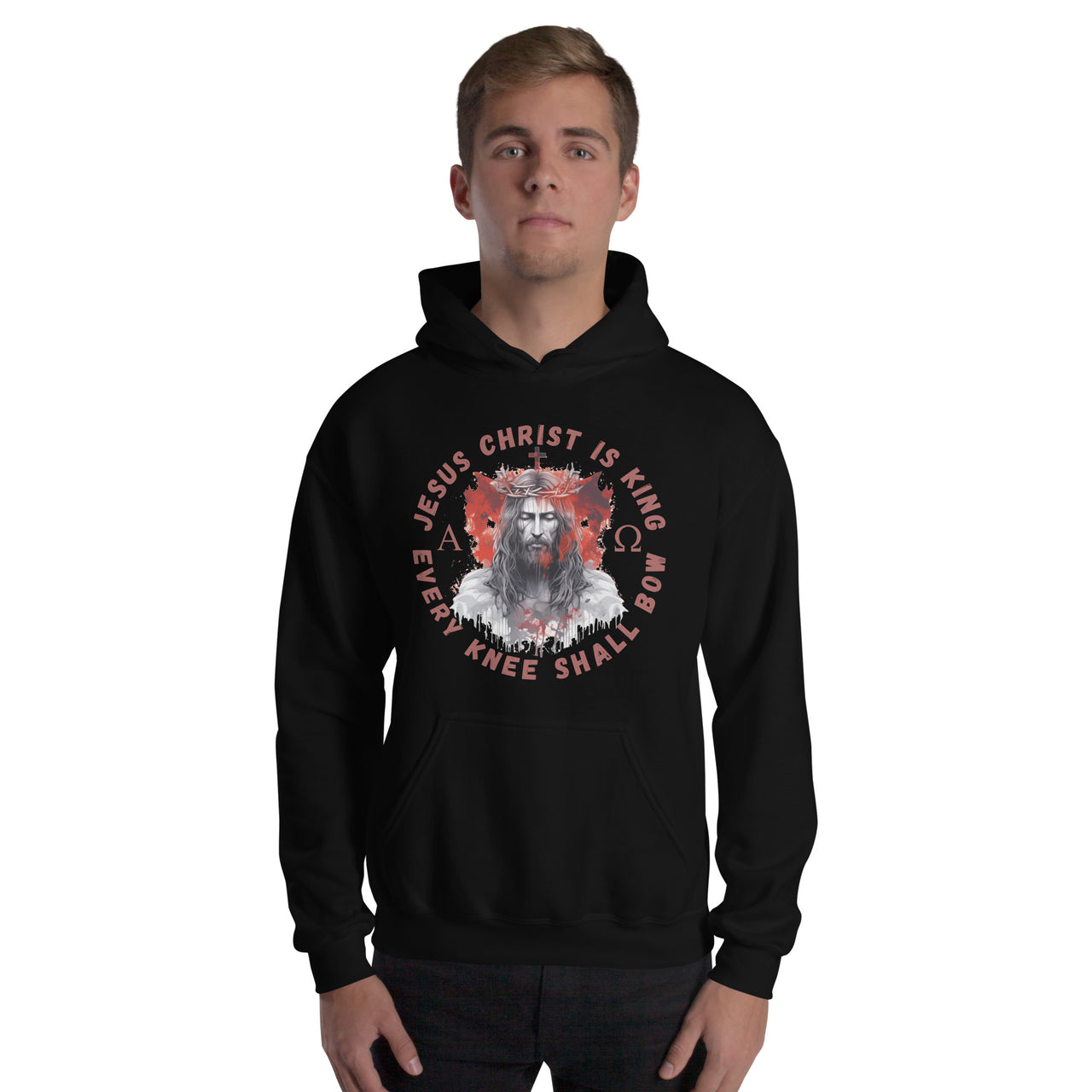 "Every Knee Shall Bow" Unisex Hoodie 2