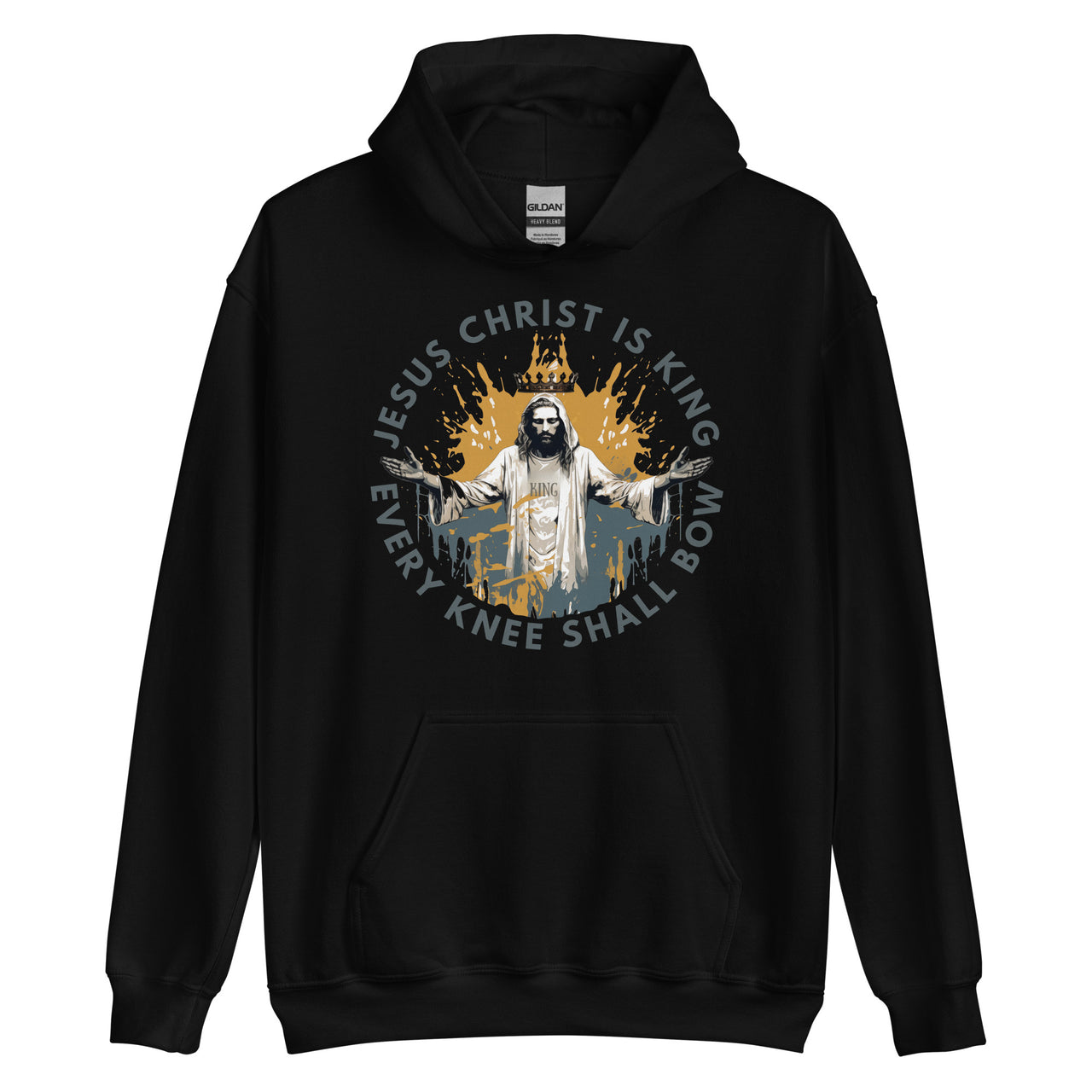 "Every Knee Shall Bow" Unisex Hoodie 3