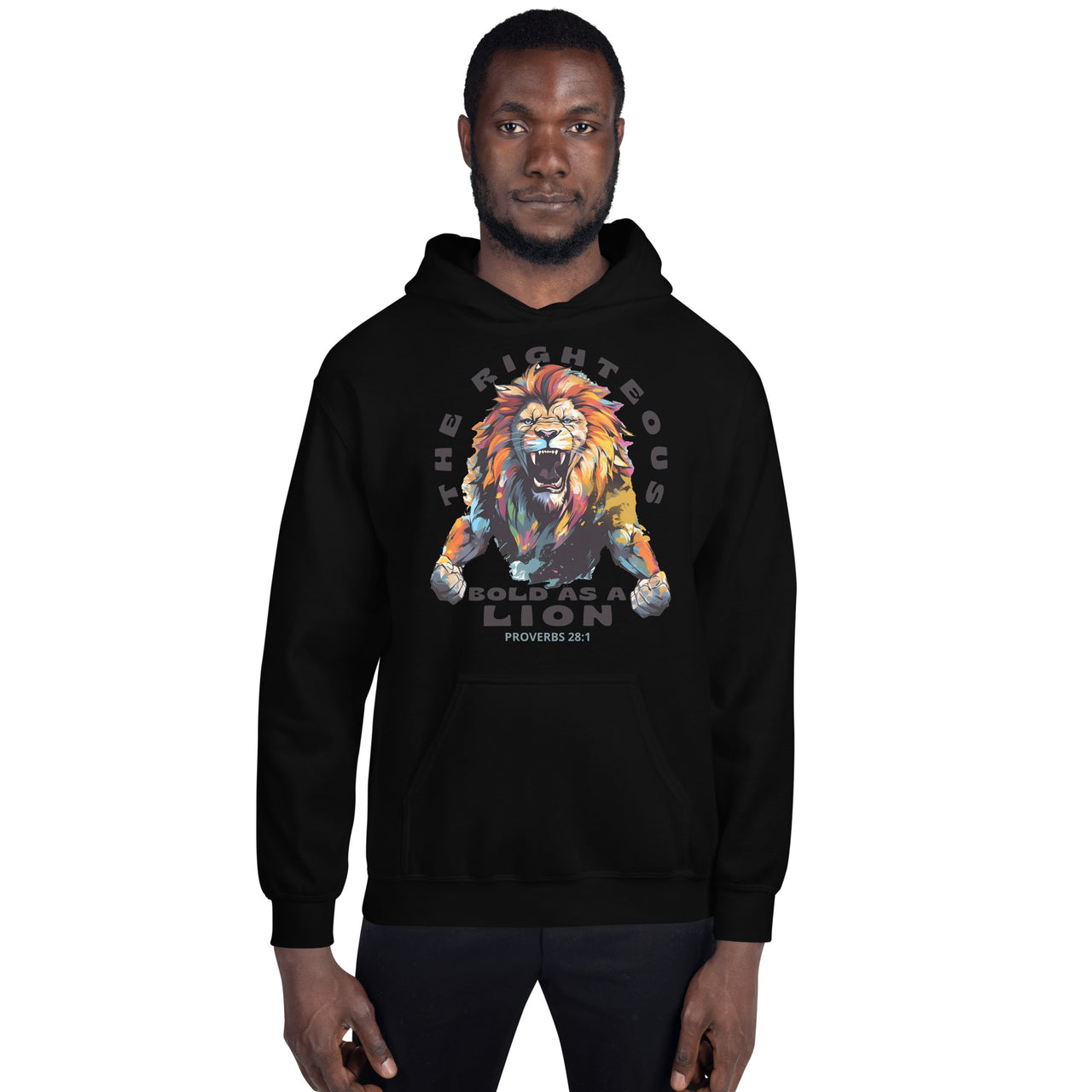 “Bold as a Lion” Unisex Hoodie 5