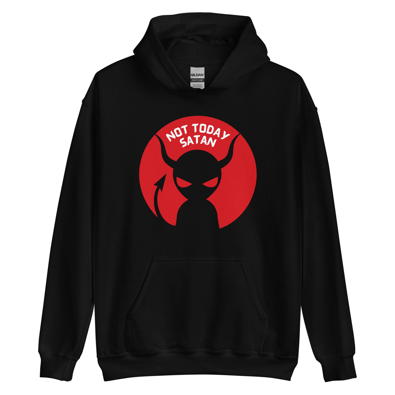 "Not Today Satan" Unisex Hoodie 8