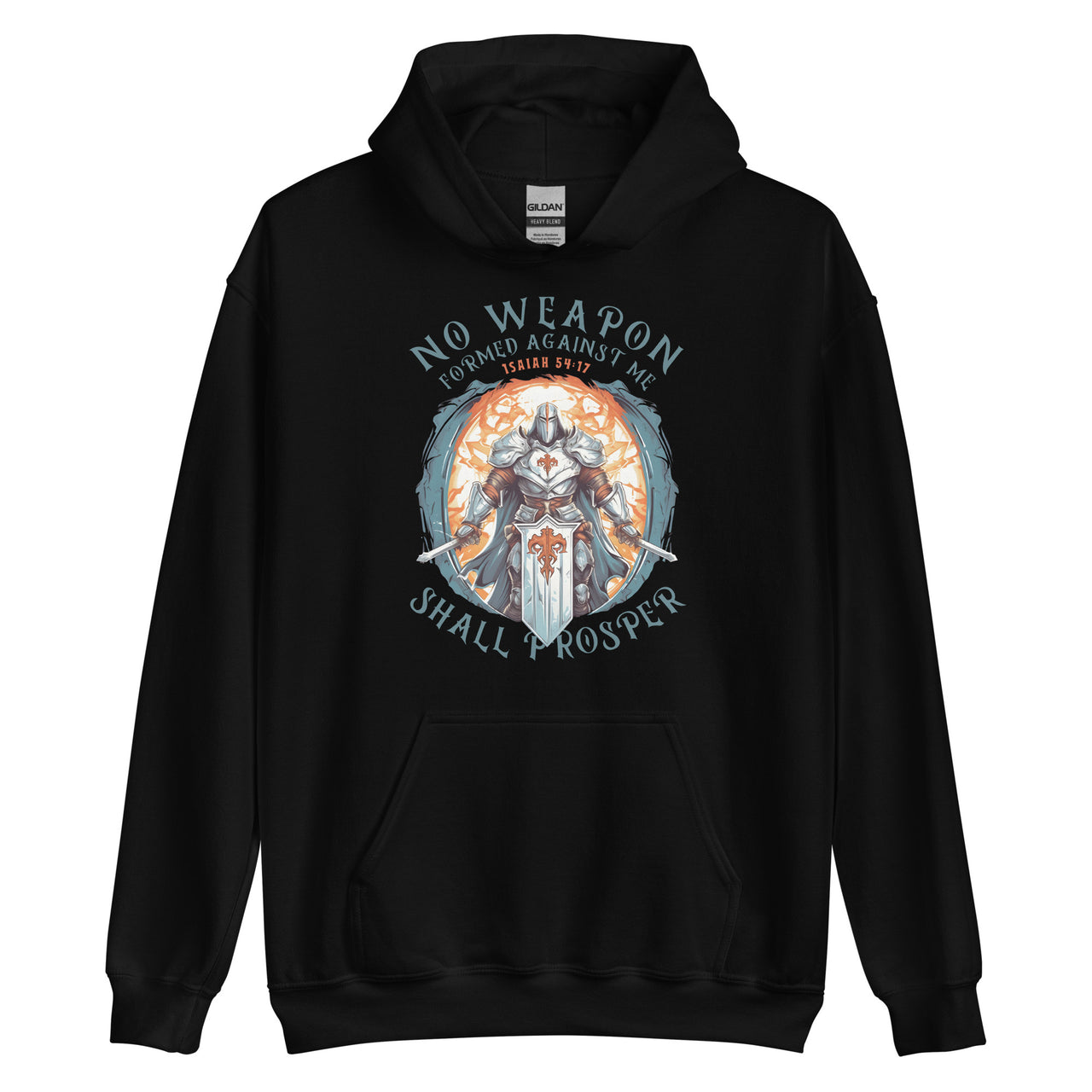 “No Weapon Formed" Unisex Hoodie  11