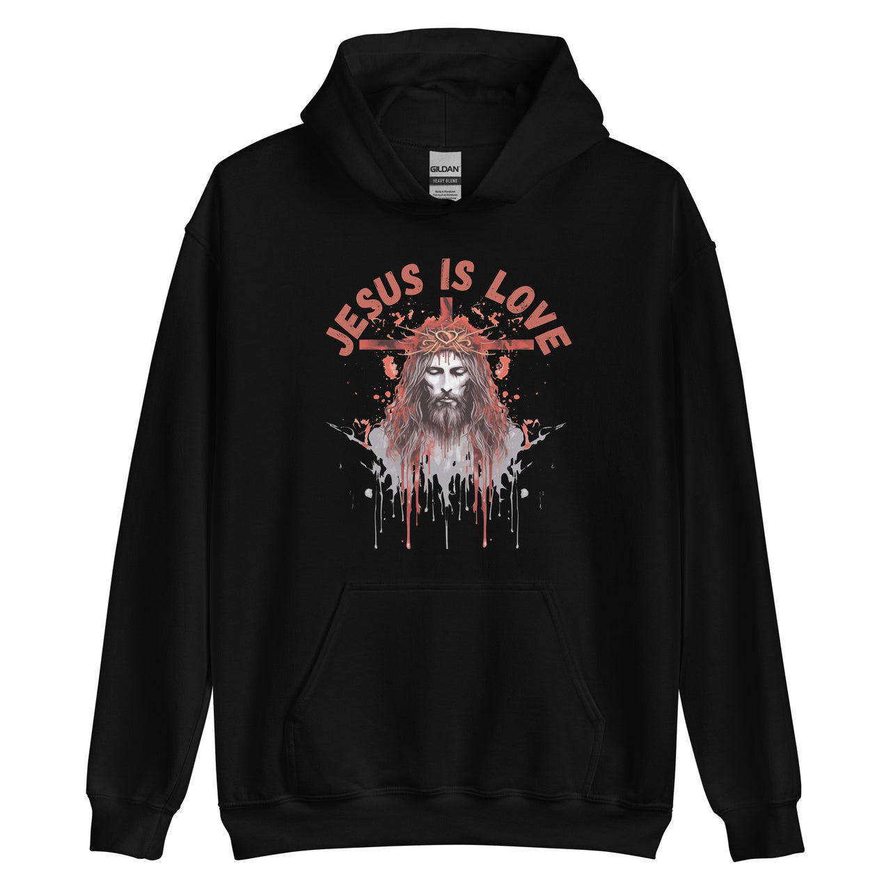 “Jesus is Love" Unisex Hoodie 8